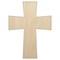 Cross Angled Christian Church Religion Unfinished Wood Shape Piece Cutout for DIY Craft Projects